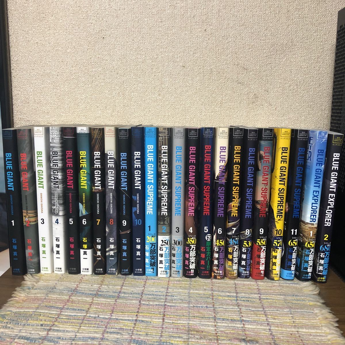 初版帯付き多数 Blue Giant ブルージャイアント 全10巻 Supreme 全11巻 Explorer １巻 ２巻 石塚真一 セブンイレブン 全巻 セット 少年 売買されたオークション情報 Yahooの商品情報をアーカイブ公開 オークファン Aucfan Com