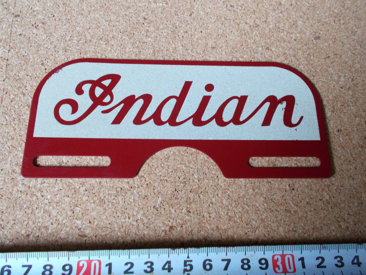 大人気，定番 INDIAN インディアン モトサイクル テールランプナンバー リフレクター(ハーレーダビッドソン)｜売買されたオークション情報、yahooの商品情報をアーカイブ公開 - オークファン ハーレーダビッドソン