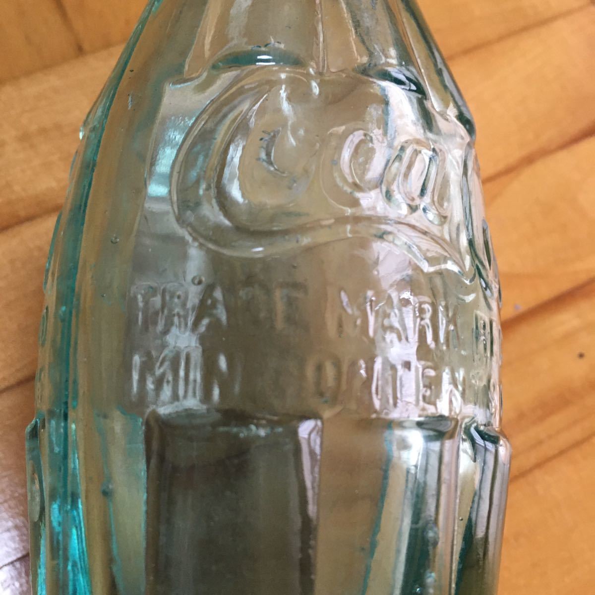 コカコーラ　コンツアーボトル　瓶　初代1915 年　★珍品厚底 コカコーラ コンツアーボトル 瓶 初代1915 年 ☆珍品厚底 Yahoo