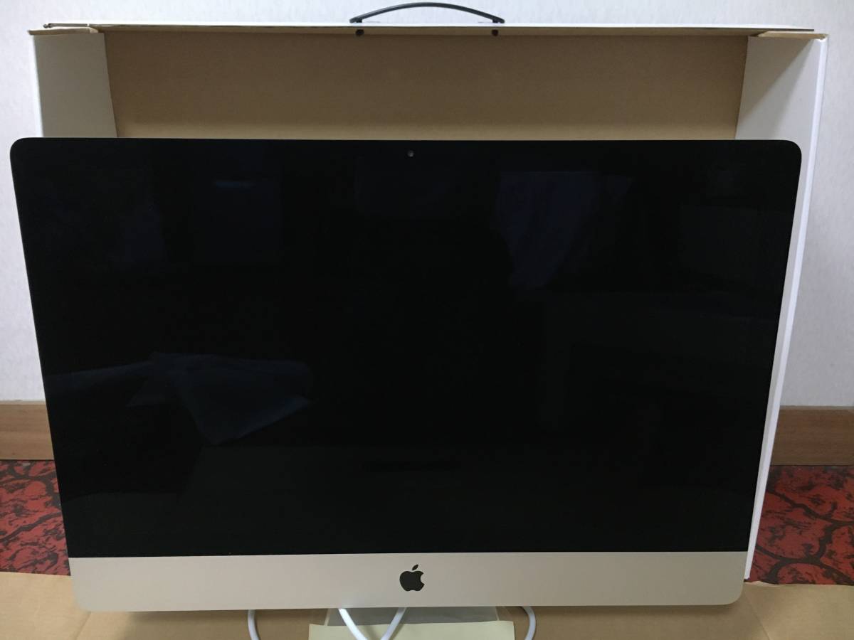 中古美品【元箱あり】 Apple iMac (27インチ，Late 2012) 3.4Ghz Intel