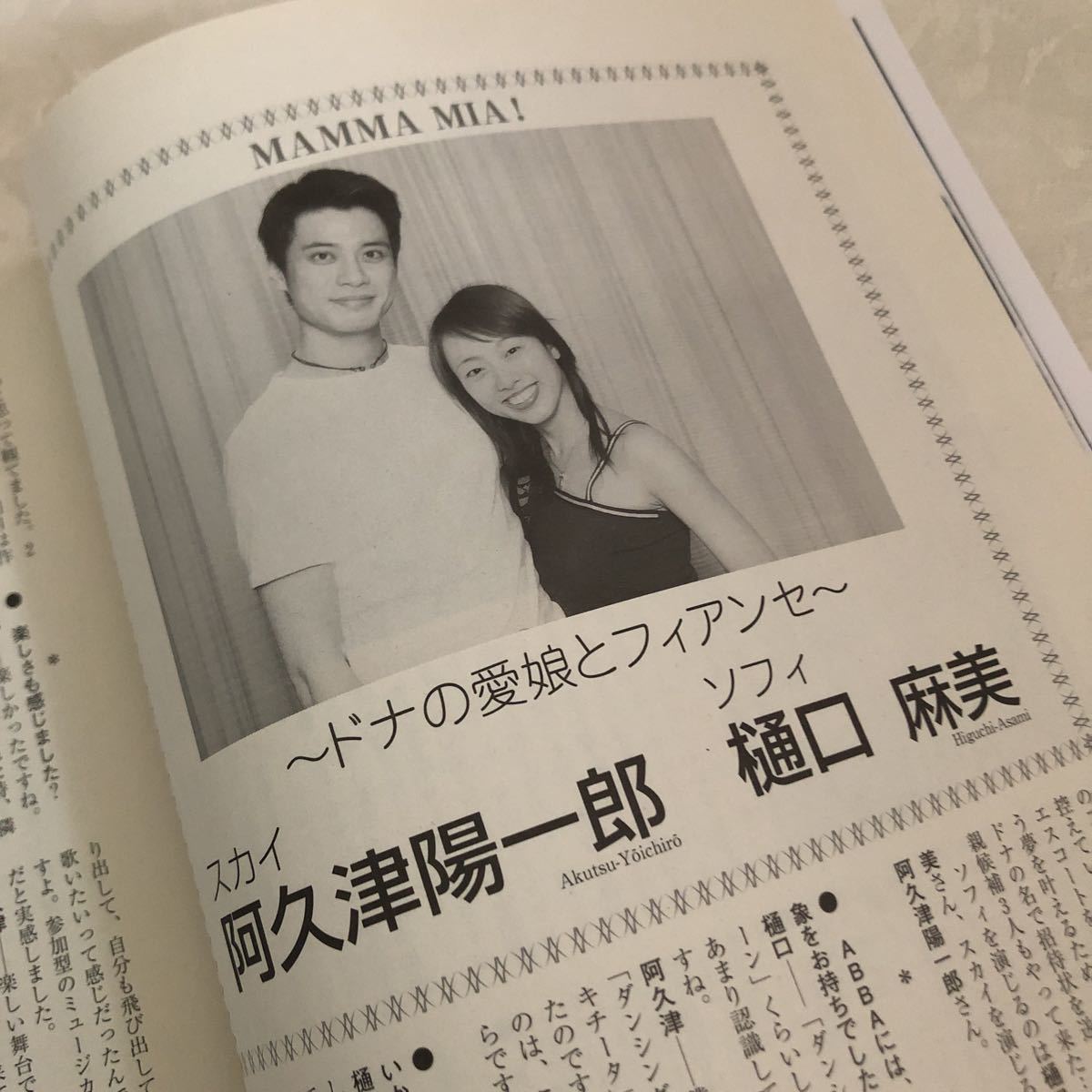 ミュージカル マンマ ミーア保坂知寿樋口麻美阿久津陽一郎八巻大少年隊錦織一清 今井清隆本田美奈子遼河はるひ唐沢寿明木村佳乃鹿賀丈史 アイドル 芸能人 売買されたオークション情報 Yahooの商品情報をアーカイブ公開 オークファン Aucfan Com