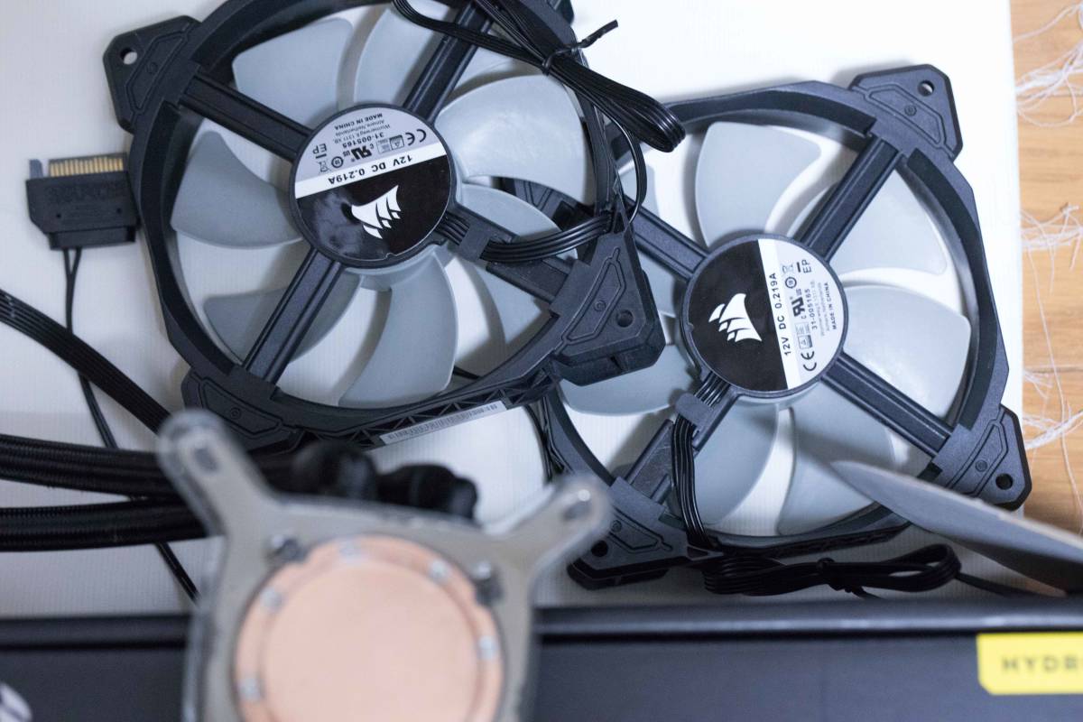 H100i CORSAIR RGB iCUE 240mm CPU ELITE | コルセア Hydro Liquid 