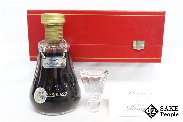 【激安大特価，格安】 注目 ビスキー ナポレオン バカラ 700ml 40% 箱 冊子 替え栓 コニャック(コニャック)｜売買されたオークション情報、yahooの商品情報をアーカイブ公開 - オークファン コニャック