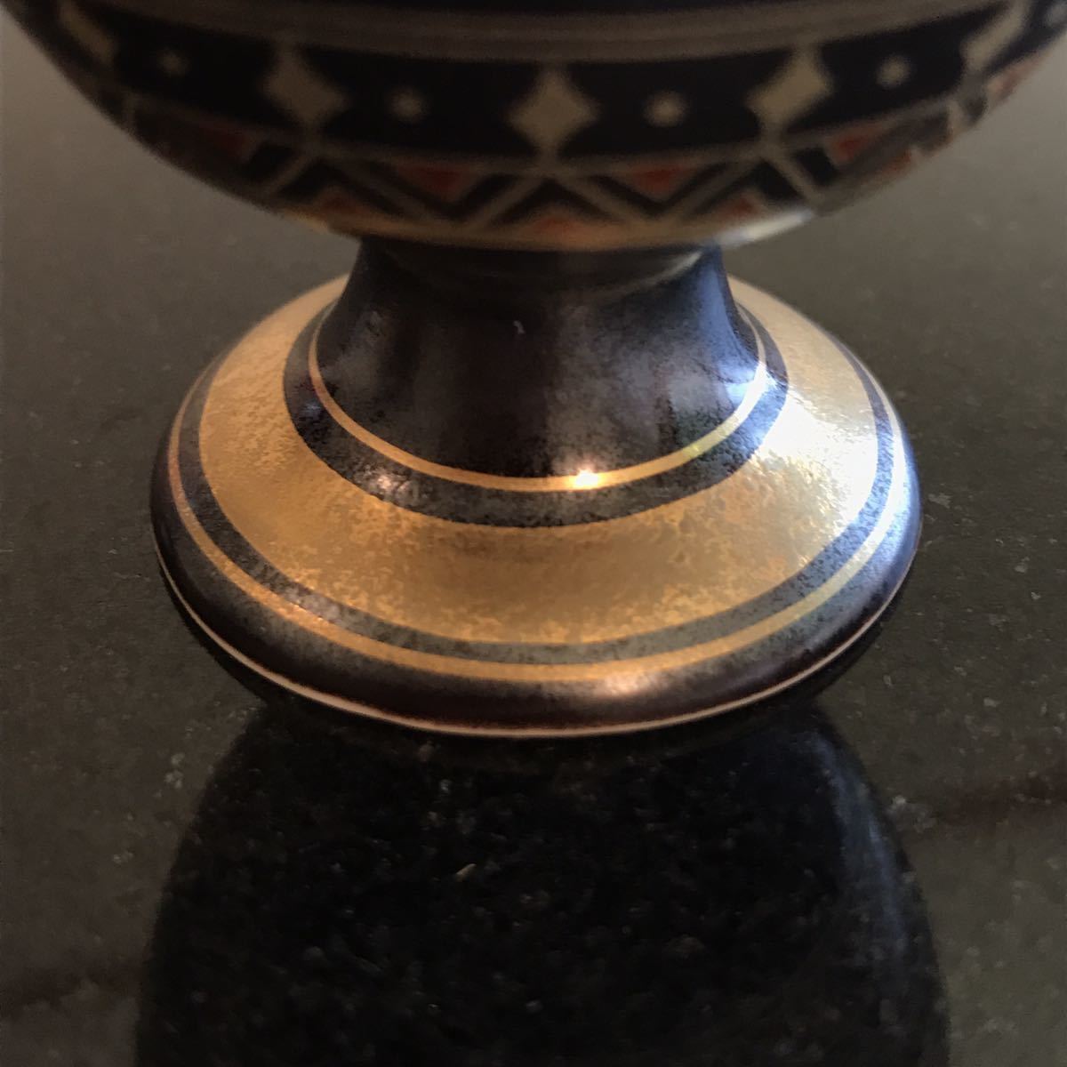 幸泉窯 青唐草 ペア ワイングラス 美濃焼 未使用・保管品_4