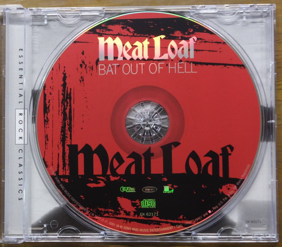 MEATLOAF ／ BAT OUT OF HELL 2001年 輸入盤 再発 ボーナストラック2曲収録_4