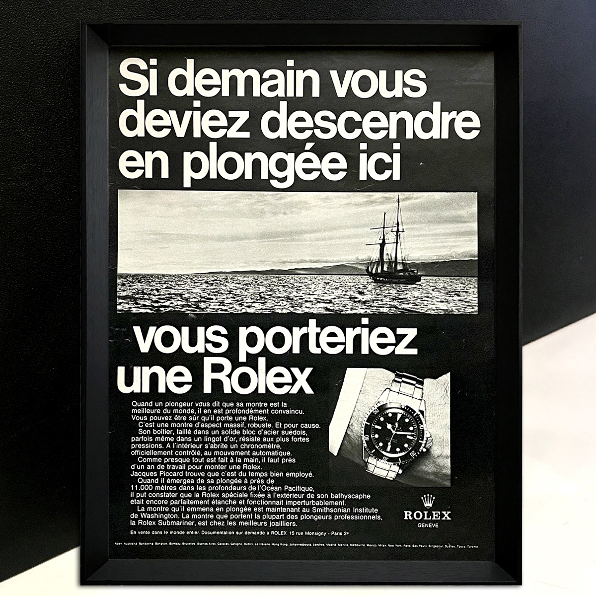 新作，新作登場 ROLEX ロレックス サブマリーナ 1960年代 フランス