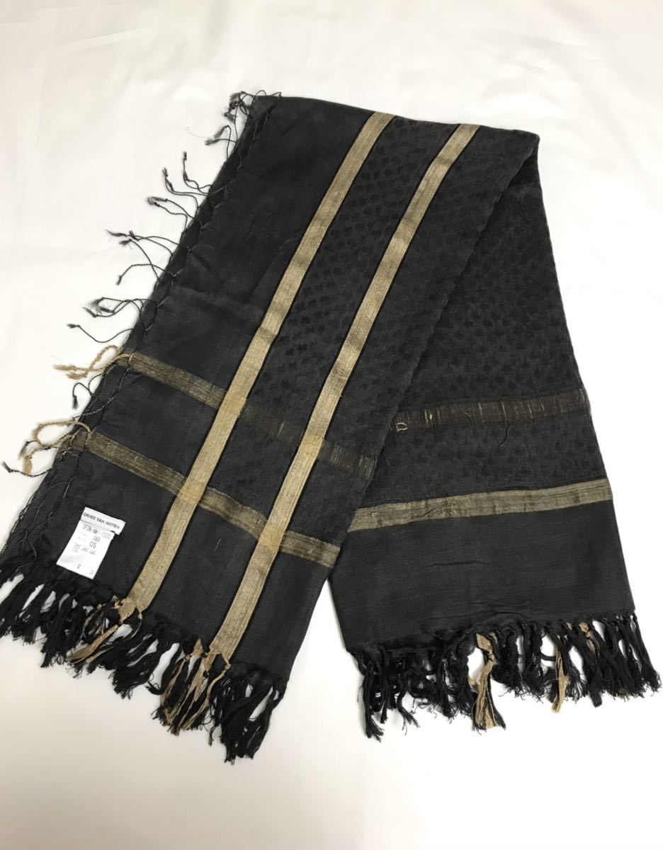 DRIES VAN NOTEN チェック柄 ストール DRIES VAN NOTEN チェック柄ストール DRIES VAN NOTEN（ドリスヴァン