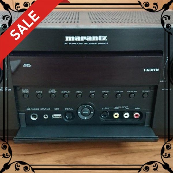 極美品 マランツ AVサラウンドアンプ AVアンプ marantz sr6003 【公式