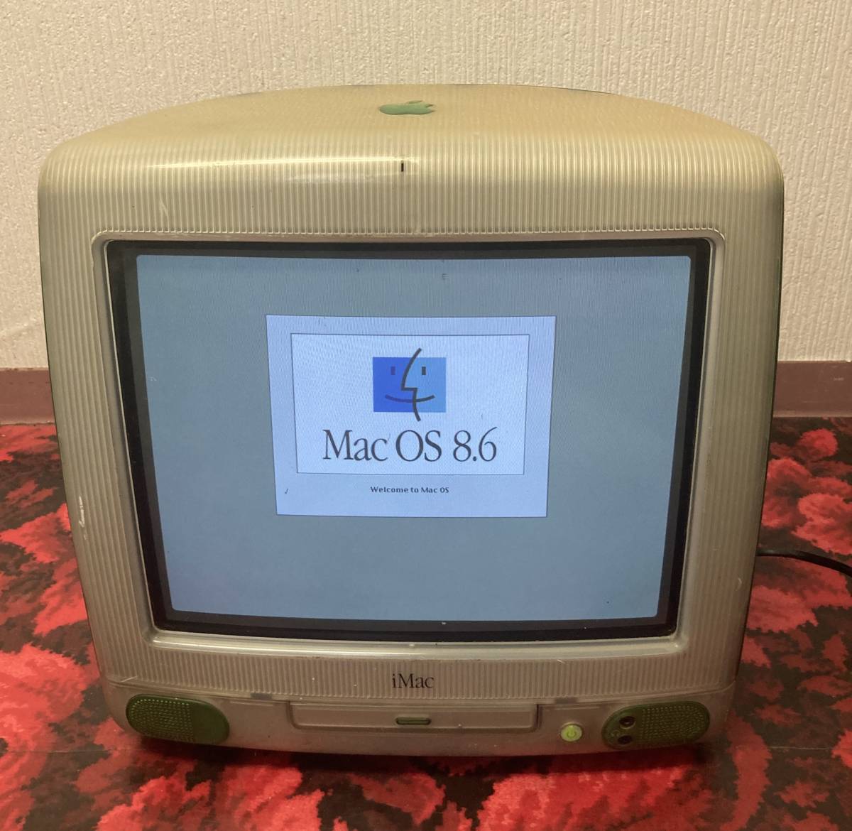 Apple】初代iMac M4984 デスクトップPC グリーン OS起動確認 製
