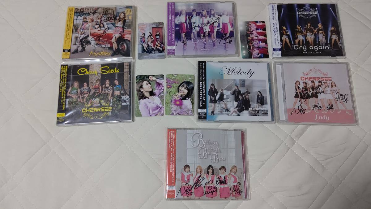 CHERRSEE CD7枚(Mystery，白いシャツ，Cry again，Cherry Seeds