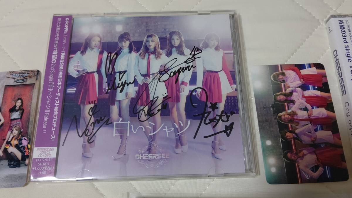 CHERRSEE CD7枚(Mystery，白いシャツ，Cry again，Cherry Seeds