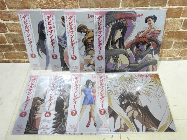 デビルマンレディー - LD メルカリ レーザーディスク Vol.1〜8 全8枚