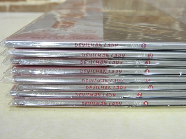 デビルマンレディー - LD メルカリ レーザーディスク Vol.1〜8 全8枚