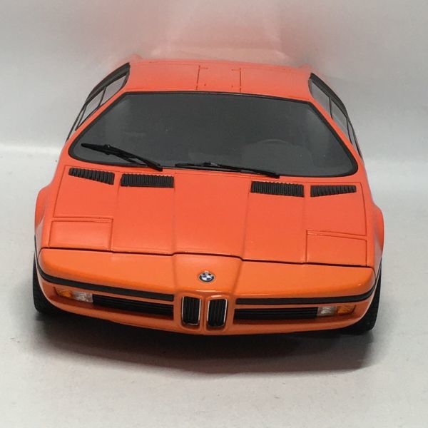 ●8q3【送80】1円～ 美品 1/18 BMW ターボ メタリックオレンジ X1 TURBO PROR18 1972 E25 ダイキャストモデル ミニカー_4