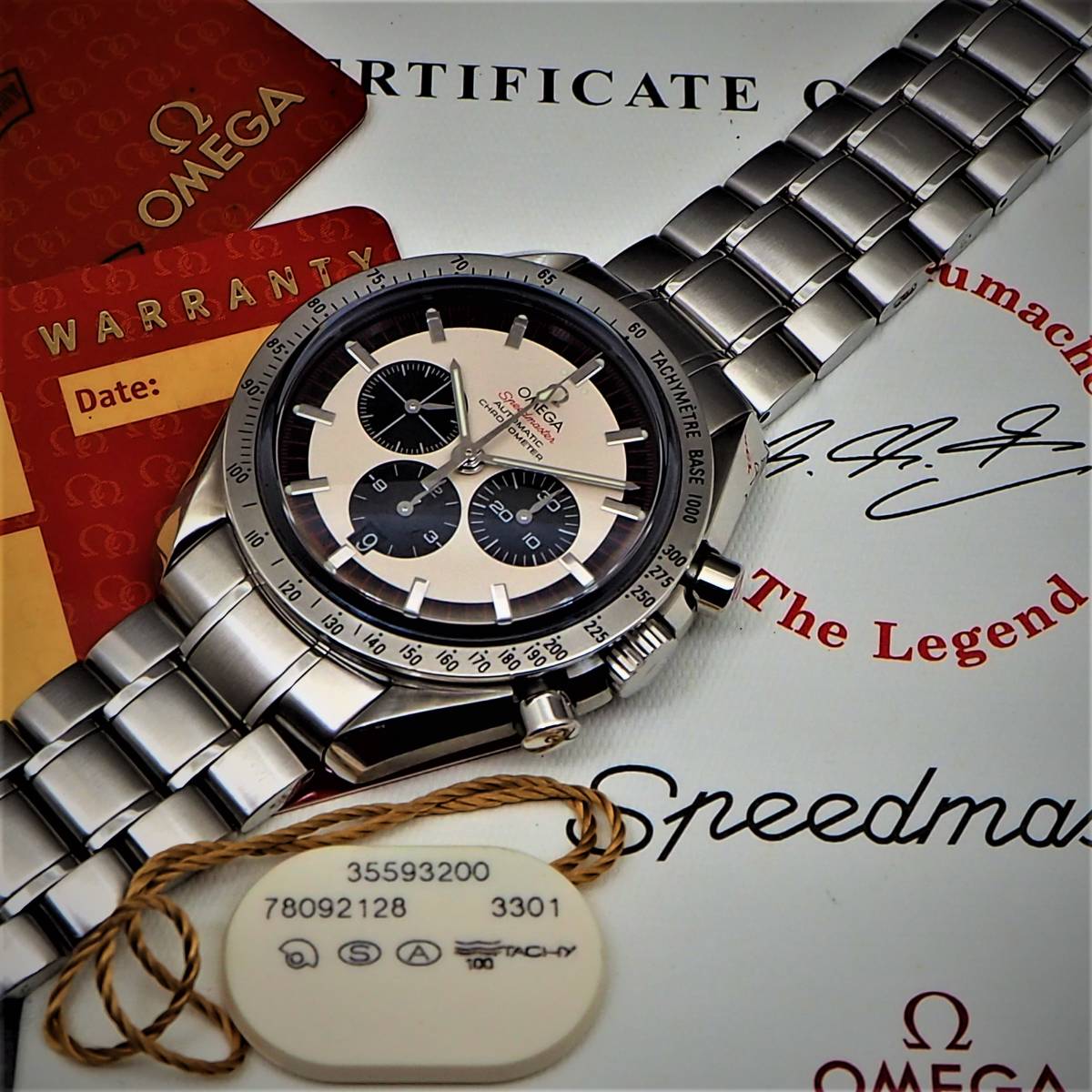 オメガ スピードマスター 最初期固体 シューマッハ The LEGEND 