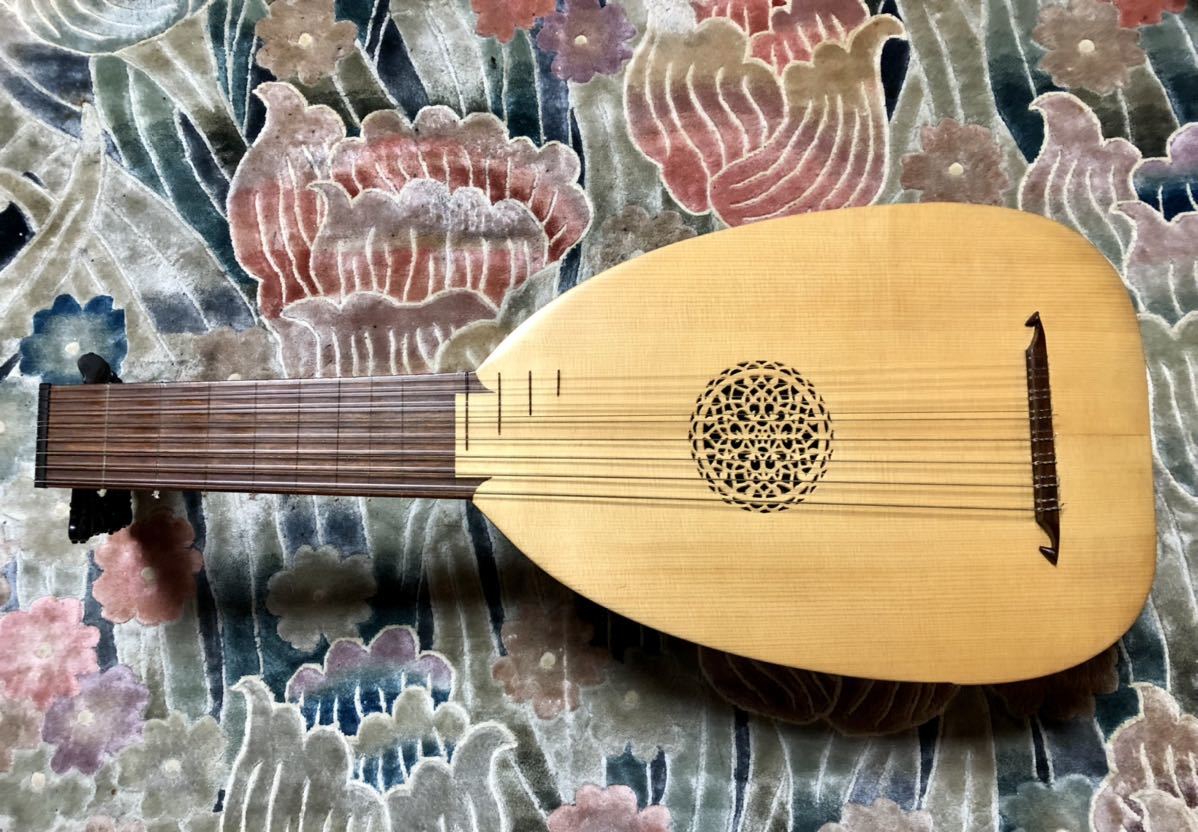 8コース リュート Lute 古楽器 美品ルネサンス 15弦 Yahoo
