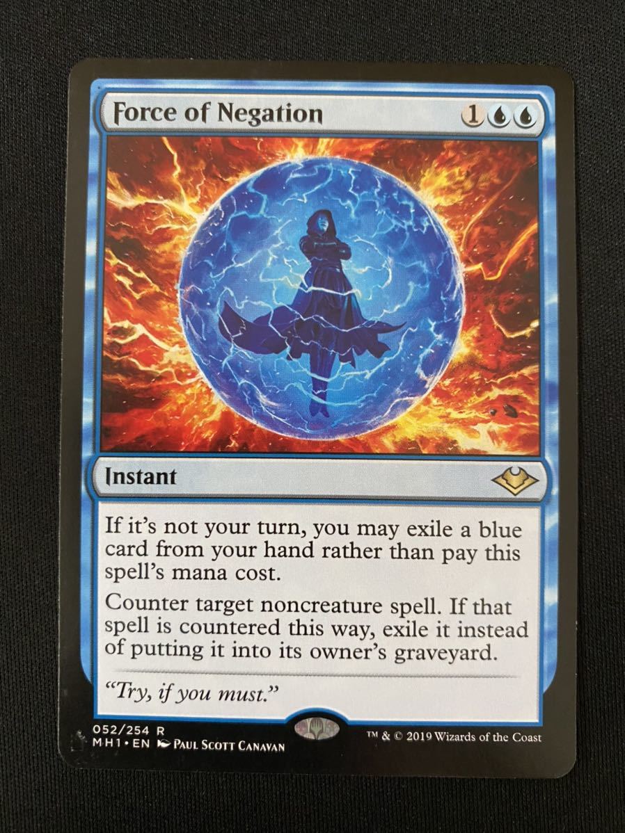 of 否定の力 Negation Force MTG 否定の力⁄Force MH1 英語版 英語