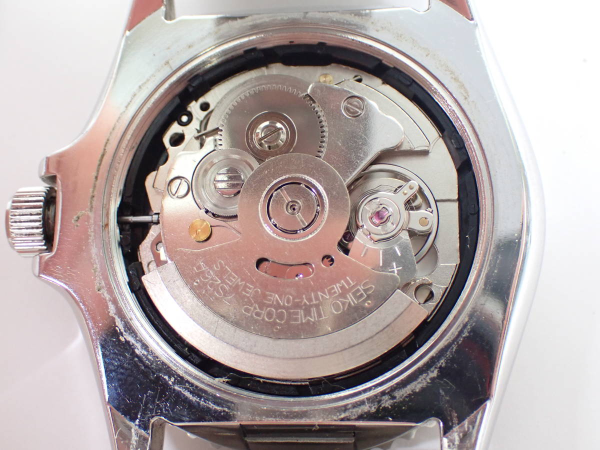 SEIKO セイコー Water10BAR RESIST オートマチック 自動巻き 腕時計 7S26-0040 稼働品 SEIKO セイコー ALBA NH36 4R36 竜頭操作問題無し