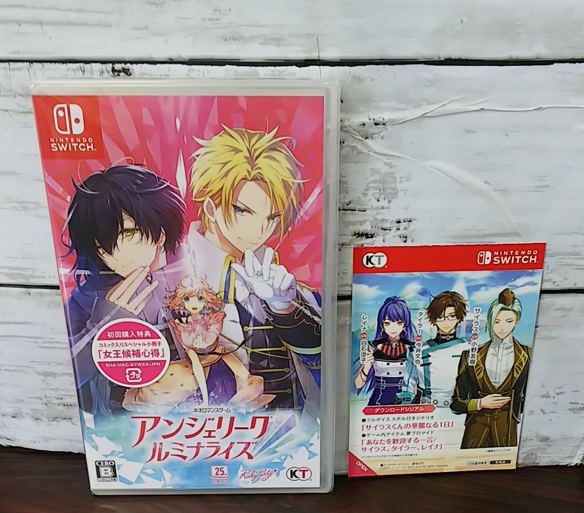 Nintendo Switch 本体 + ゲーム2本セット E02-7099 Switchソフト アンジェリーク ルミナライズ 【公式通販】