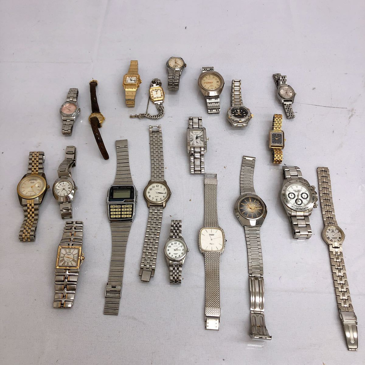 □1円スタート☆ジャンク時計 いろいろ21点セット まとめ セイコー 