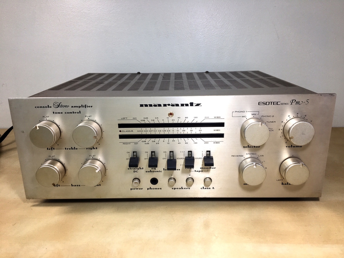 Marantz マランツ プリメインアンプ PM-5 marantz PM ステレオ Pm-5