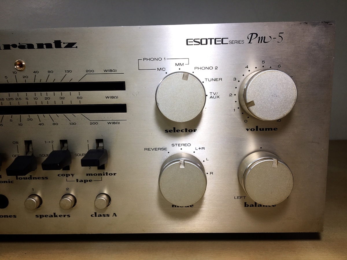 Marantz マランツ プリメインアンプ PM-5 marantz PM ステレオ Pm-5