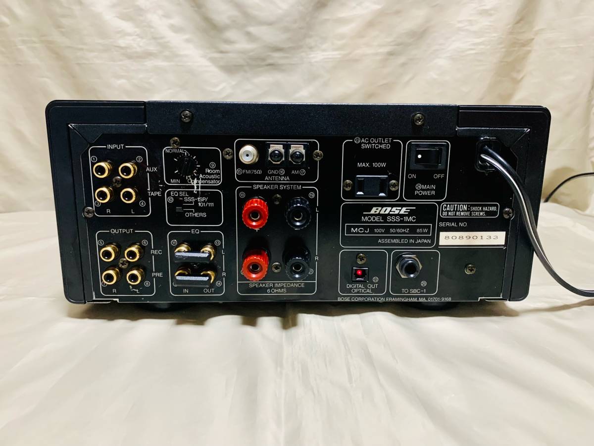SSS-1MC BOSE CDレシーバー Amplifier Side Sound Stage ボーズ