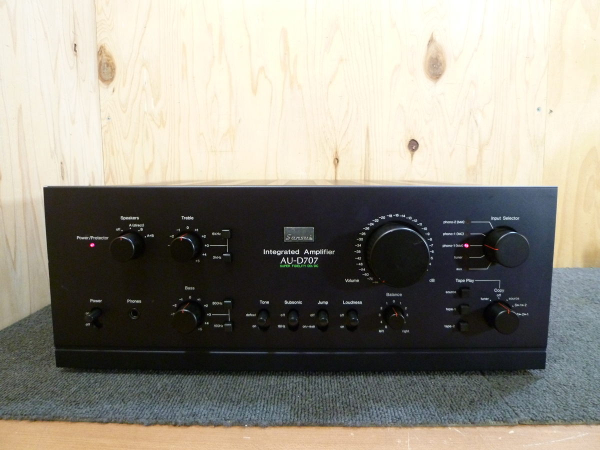SANSUI / AU-D707 プリメインアンプ AU-D707 プリメインアンプ SANSUI