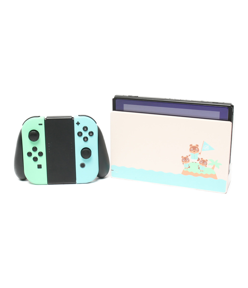 Nintendo Switch HAC-001 どうぶつの森モデル　本体のみ Nintendo Switch 本体 あつまれどうぶつの森 特別デザイン HAC-001-01