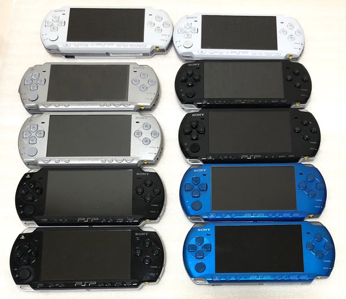 ☆1円～ PSP 本体 2000 / 3000 まとめて 10台セット ジャンク 03654[1