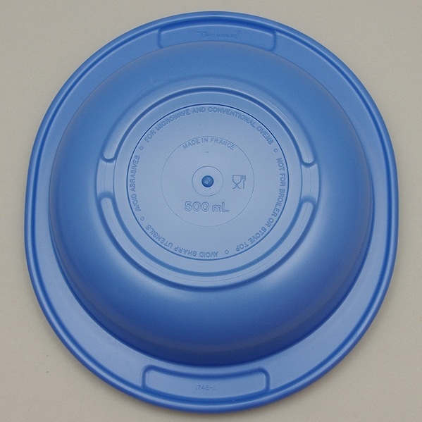 Tupperware タッパーウェア　オーブン ウェーブ 丸型1.5L タッパーウェア オーブンウェーブ 丸型 ミニ 500ml / 250ml ブルー