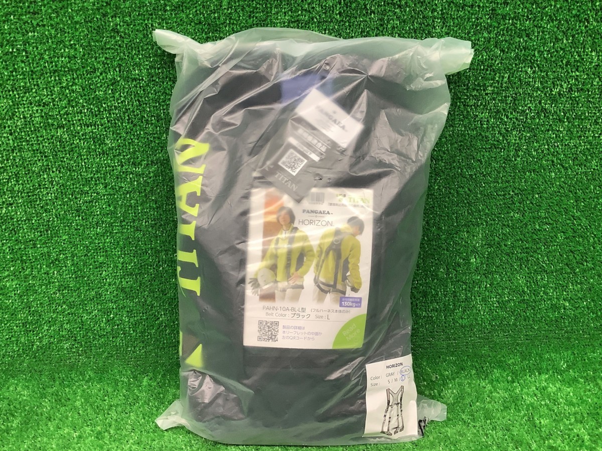 タイタン フルハーネス型 パンゲアホライゾン PAHN-10A-BL Mサイズ ♭♭TITAN 新規格 墜落制止用器具 パンゲアホライゾン  フルハーネス Ｍサイズ PAHN-10A-BL ブラック 新規格適合品】【墜落制止用器具】タイタン HORIZON ホライゾン PAHN-10A-BL  ブラック 商品詳細｜鳶服 ... $$ TITAN タイタン パンゲア ホライゾン ブラック Ｍ PAHN-10A-BL-M