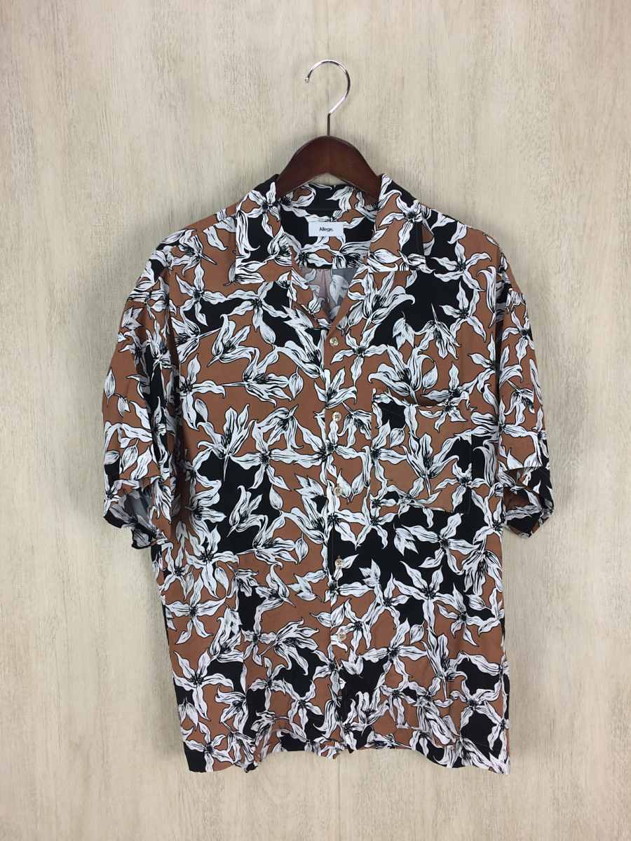お買い得，SALE ALLEGE 19SS/flower print shirt/アロハシャツ/2/レーヨン/BRW/AH19S-SH07/(Mサイズ)｜売買されたオークション情報、yahooの商品情報をアーカイブ公開 - オークファン アロハシャツ