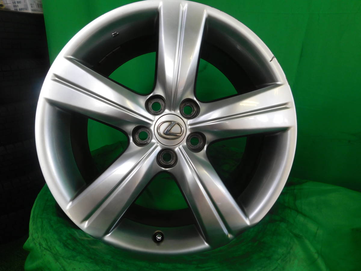 アルミ ホイール: LEXUS 18×8JJ ET+45 / 5穴PCD114.3 / ハブ径60 / 4本セット(#59)