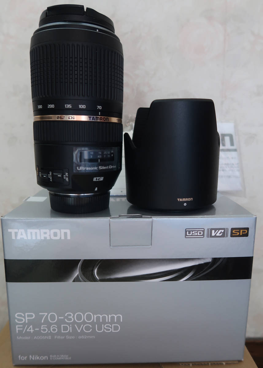 SP 70-300mm Di TAMRON VC F4-5.6 USD タムロン : 望遠ズームレンズ F⁄4-