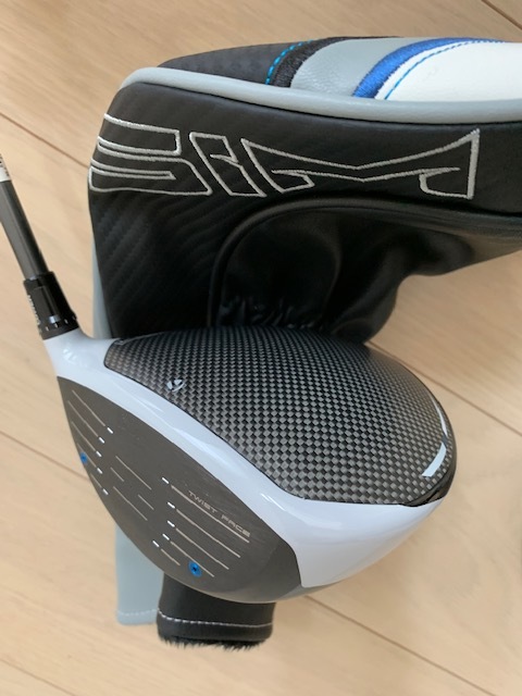 【レフティ/左利き用】テーラーメイド ドライバー1W SIM MAX 10.5° 美品(ほぼ新品) シャフト純正 TENSEI TM5【R】レンチ/ヘッドカバー新品