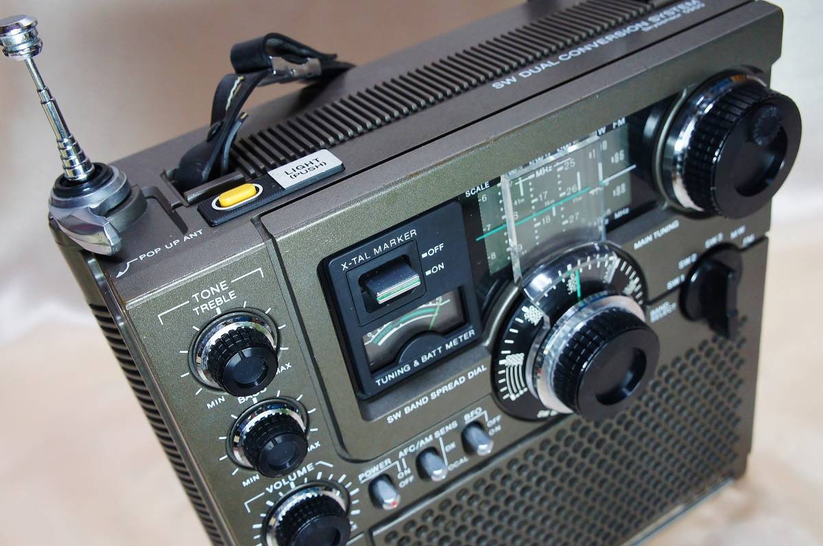 ☆綺麗☆受信整備品☆後期型スカイセンサー5900☆BCLラジオ☆ICF-5900