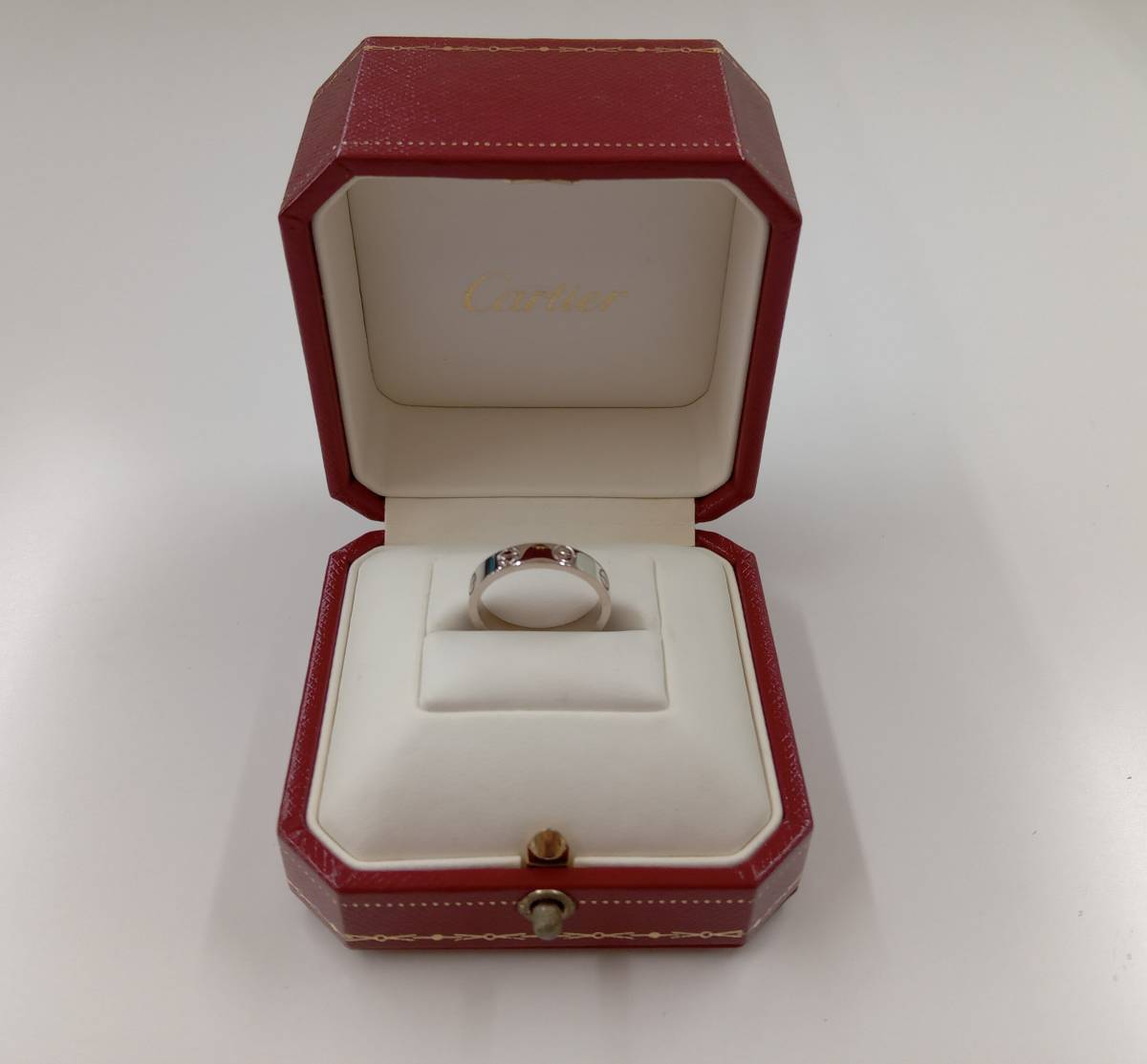 Cartier カルティエ ミニラブリング 箱付 仕上げ済み K18 750刻印 