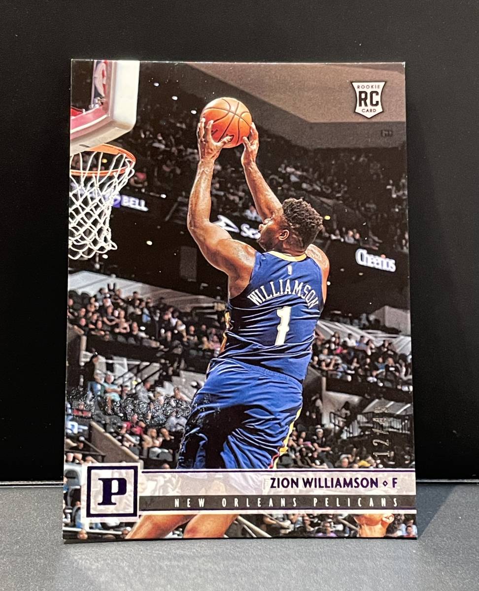 Zion Williamson 2019-20 Panini Chronicles Panini Rookie Card