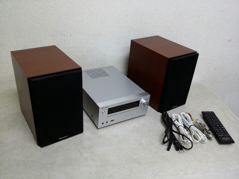 PioneerパイオニアCDミニコンポーネントシステムX-HM51-S 新作入荷，新品】 Pioneer パイオニア CDミニコンポーネントシステム X