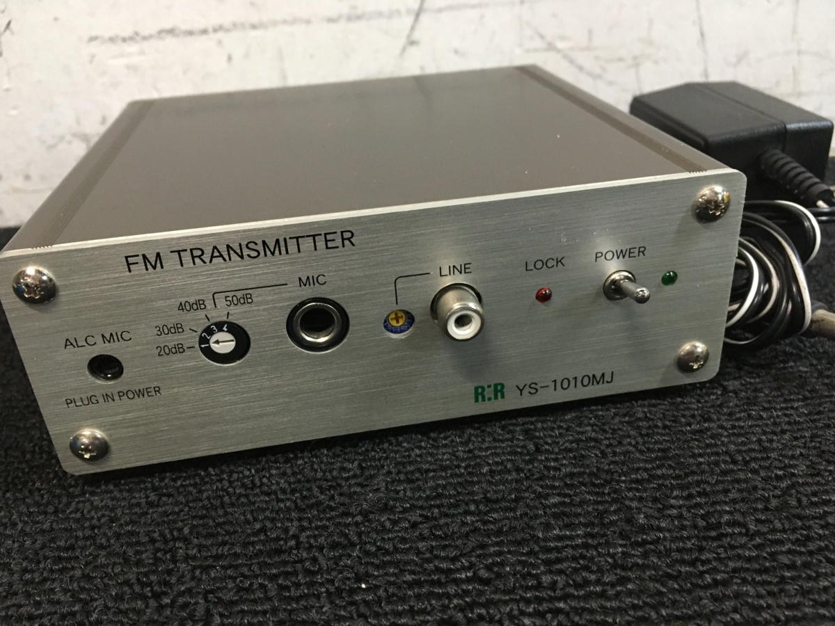 ♪R:R ラフアンドレディ YS-1010MJ ユニットタイプ FM送信機(モノラル ♪R:R ラフアンドレディ YS-1010MJ ユニットタイプ FM送信機(モノラル