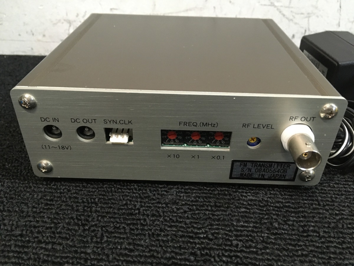 ♪R:R ラフアンドレディ YS-1010MJ ユニットタイプ FM送信機（モノラル