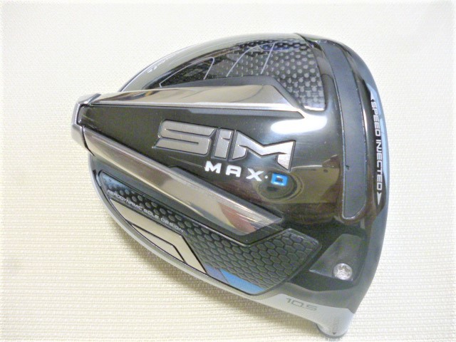 SIM テーラーメイド MAX ドライバー ヘッドのみ MAX-D 10.5度 D