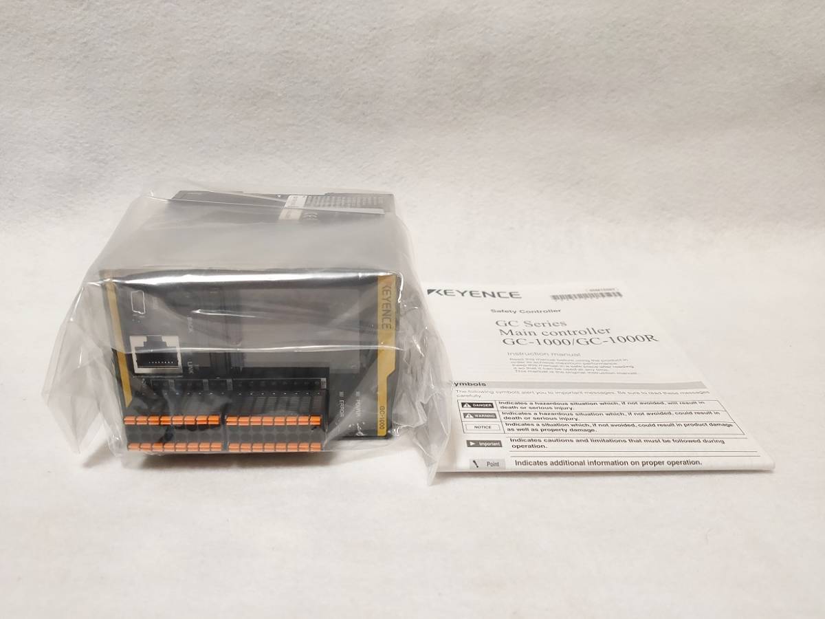 ○新品☆送料無料 キーエンス GC-1000◇セーフティコントローラ メイン 