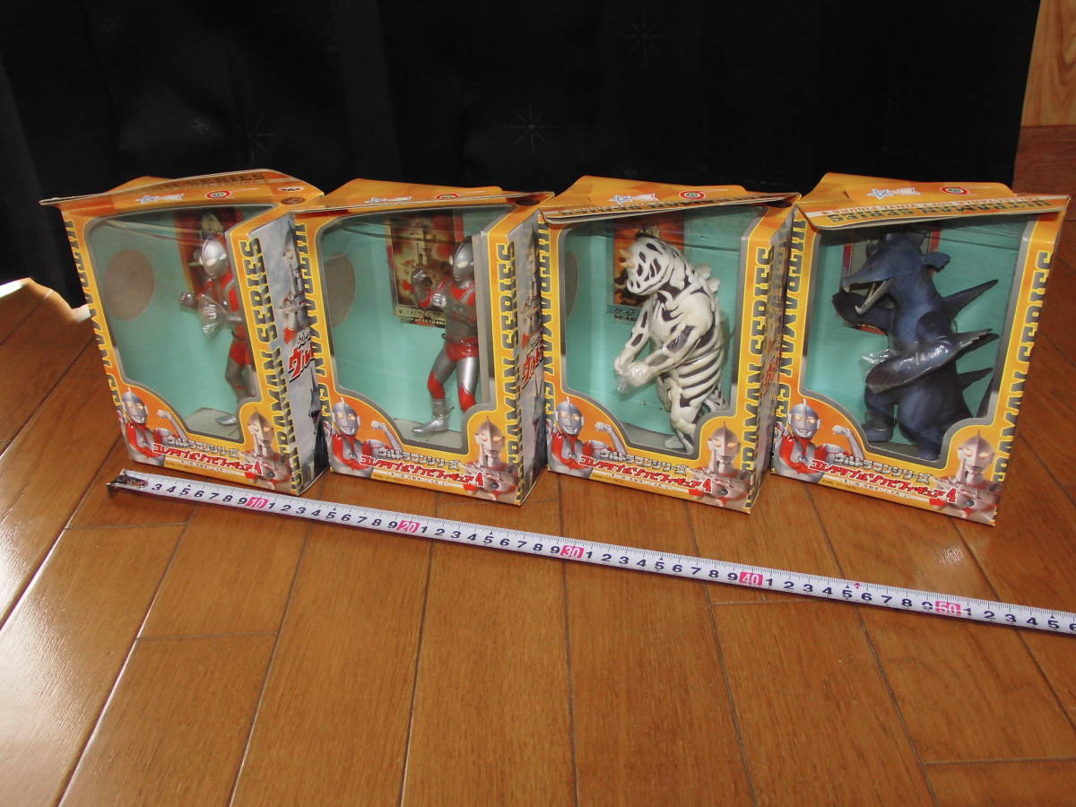 【限定セール，新品】 ウルトラマン シリーズ コレクタブルソフビフィギュア4 第３３話 怪獣使いと少年 より カード付き 全４種 2004年製 非売品(その他)｜売買されたオークション情報、yahooの商品情報をアーカイ その他