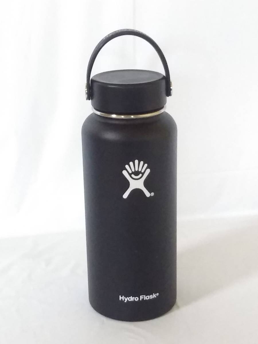 ★Hydro Flask ハイドロフラスク/水筒/ボトル/946ml/黒 ブラック/元箱なし Hydro Flask ハイドロフラスク マイボトル-スノーボード・サーフ・スケートの専門店 DREAMY FLASK
