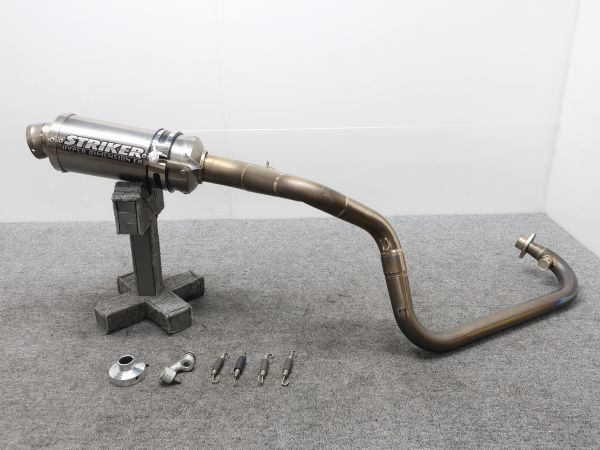 KSR110 ストライカー チタン フルエキ ◆返品可 ●120サイズ T053010G T07G 217