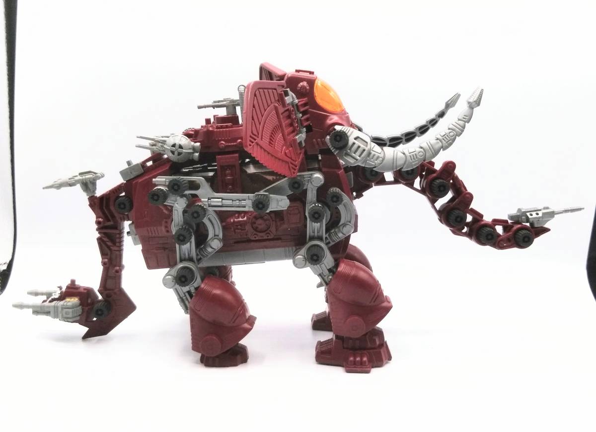 旧ゾイド メカ生体 当時物 赤マンモス MAMMOTH THE DESTROYER 海外版