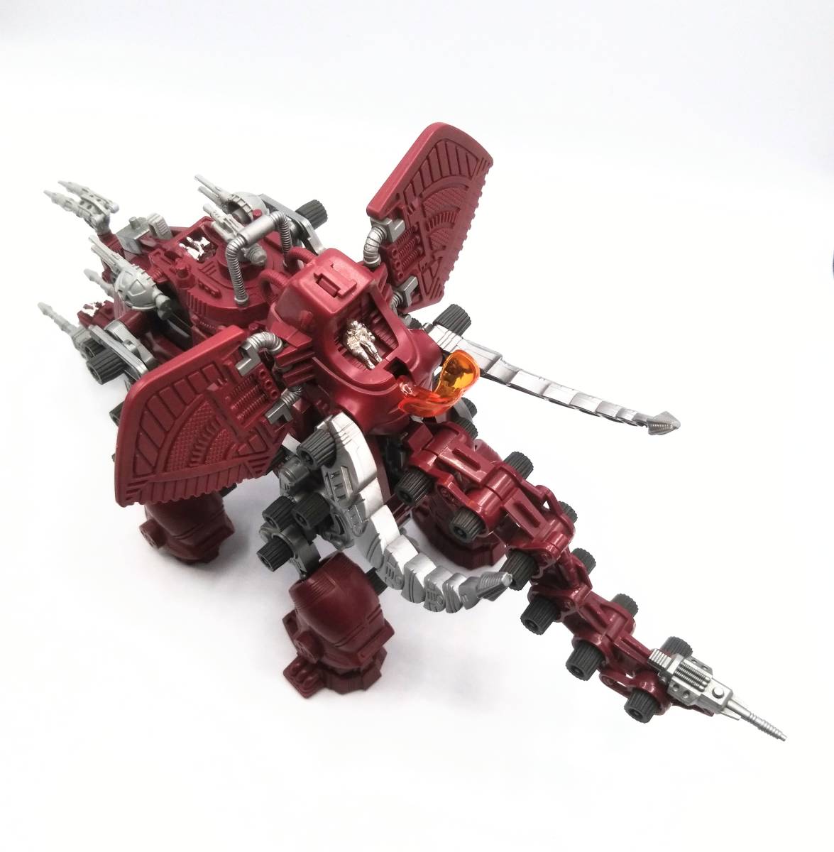 旧ゾイド メカ生体 当時物 赤マンモス MAMMOTH THE DESTROYER 海外版