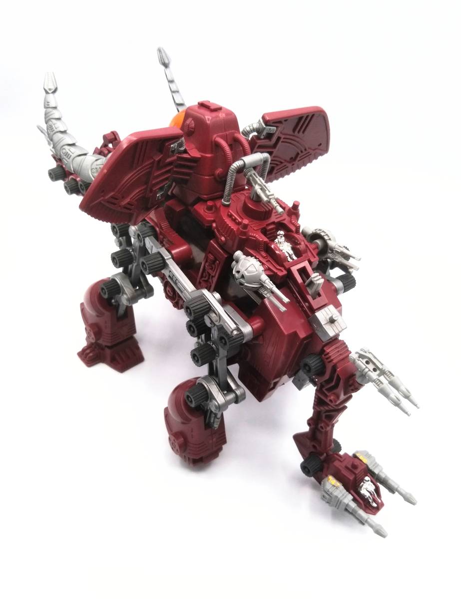 旧ゾイド メカ生体 当時物 赤マンモス MAMMOTH THE DESTROYER 海外版